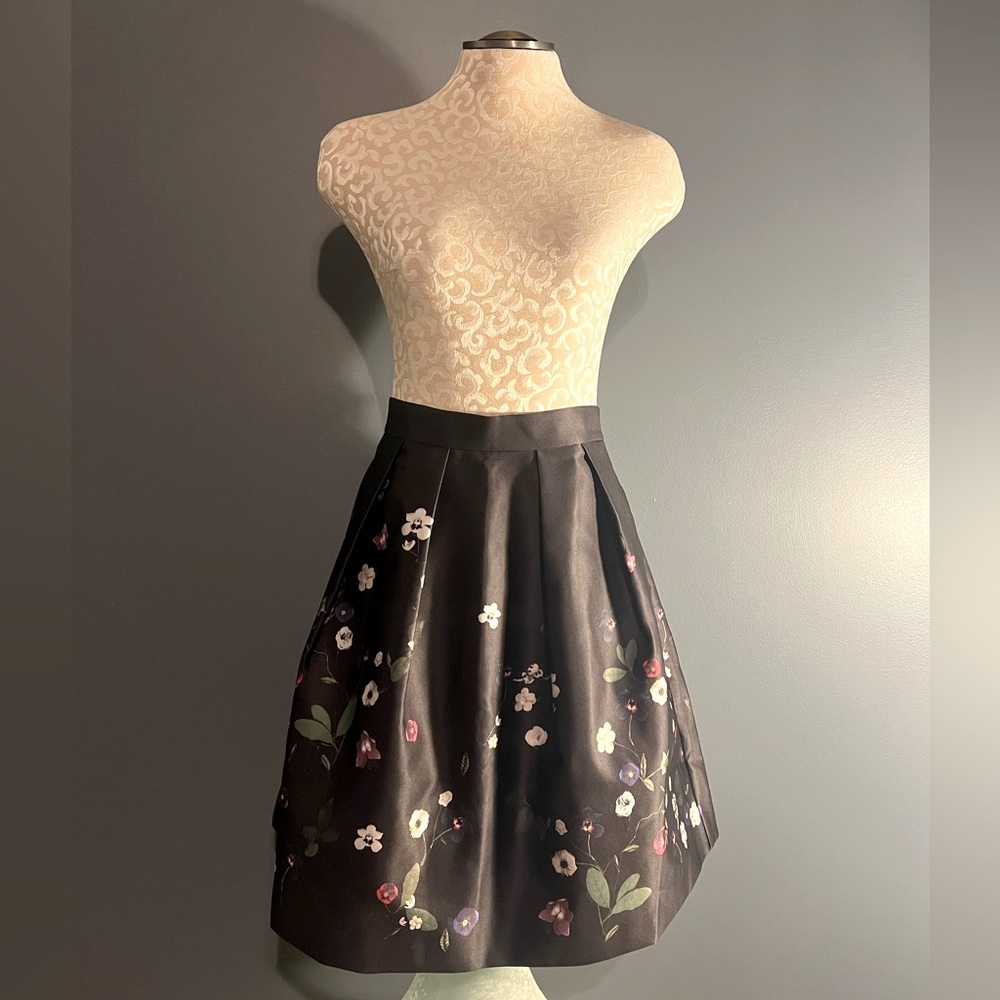 H&M A-Line Floral Skirt
